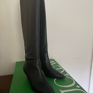 JCREWElegant Black Knee-High Boots